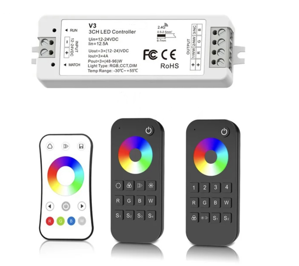 RGB controller + remote kit